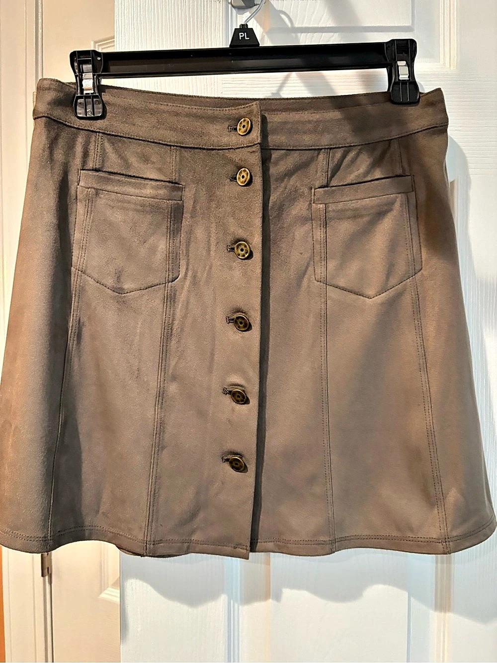 Four C F Mini Skirt in Brown Like New